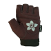 Рукавички для фітнесу PowerPlay 1733 жіночі Коричневі S