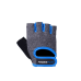 Рукавички для фітнесу PowerPlay 2935 жіночі Сіро-Сині XS