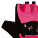 Рукавички для фітнесу PowerPlay 3492 жіночі Чорно-Рожеві XS