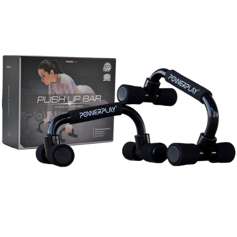 Упори для віджимань PowerPlay 4316 Push Up Bars пластикові (Скошені)