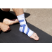 Бандажі на гомілкостоп Power System PS-6009 Ankle Support Pro Blue/White (1шт.) S/M