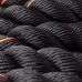 Канат для кросфіту Power System Battle Rope PS-4047 Black/Orange