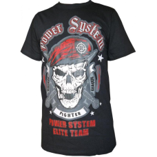 Футболка для фітнесу та бодібілдингу Power System PS-8003 Baretta Black S