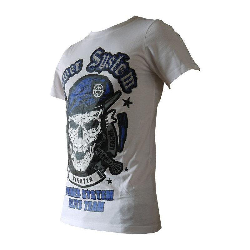 Футболка для фітнесу та бодібілдингу Power System PS-8003 Baretta S White Футболка для фітнесу та бодібілдингу Power System PS-8003 Baretta S White