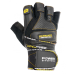 Рукавички для фітнесу Power System PS-2810 Ultimate Motivation Black/Yellow Line S