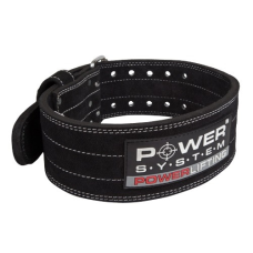 Пояс для пауерліфтингу Power System PS-3800  PowerLifting шкіряний Black M