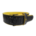 Пояс для пауерліфтингу Power System PS-3830 Power Beast шкіряний Black/Yellow L