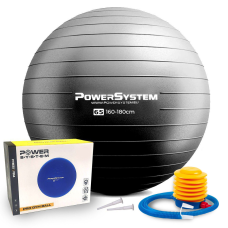 М“яч для фітнесу (фітбол) Power System PS-4012 Ø65 cm PRO Gymball Black