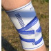 Наколінник Power System PS-6008 Knee Support Pro Blue/White (1шт.) L/XL