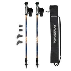 Палиці для скандинавської ходьби PowerPlay 9101 Indigo 80-135 см (пара)