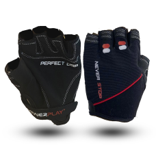 Рукавички для фітнесу PowerPlay 9076 Perfect Grip Чорні L