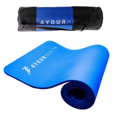 Килимок для йоги та фітнесу + чохол 4yourhealth Fitness Yoga Mat 0101 (180*61*1см) Синій