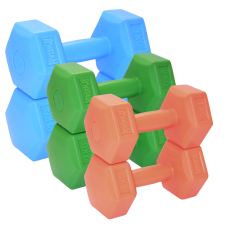 Набір гантелей композитних PowerPlay 4124 Hercules 12кг. (3 пари)