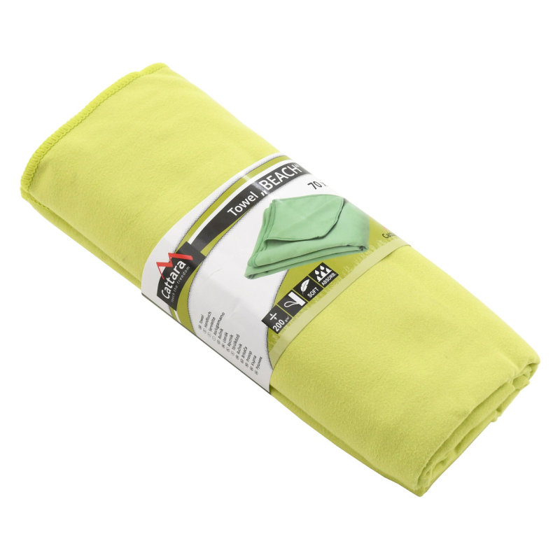 Рушник для фітнесу та спорту CATTARA Beach 14002 зелений 140*70см.