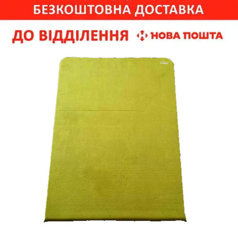 Килимок самонадувний Tramp COMFORT DOUBLE olive 185x130x5 (UTRI-011)(TRI-011) Килимок самонадувний Tramp COMFORT DOUBLE olive 185x130x5 (UTRI-011)(TRI-011)