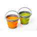 Відро складне силіконове Tramp 5L orange (TRC-092-orange) (UTRC-092)