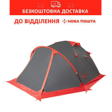 Намет експедиційний Tramp Mountain 2 (v2) Сірий TRT-022