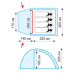 Намет Tramp Bell 4 (V2) 4 місний Зелений (TRT-081)