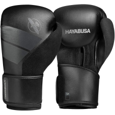 Боксерські рукавиці Hayabusa S4 - Чорні 14oz (Original) Шкіра