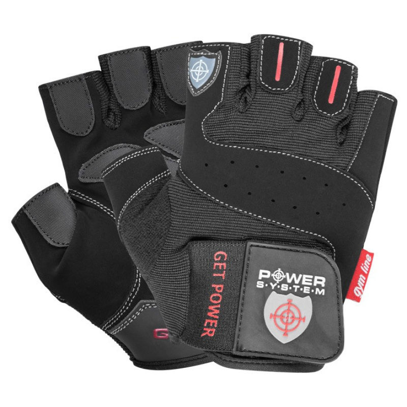 Рукавички для фітнесу Power System PS-2550 Get Power Black XS