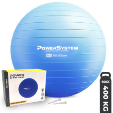 М“яч для фітнесу (фітбол) Power System PS-4018 Ø85 cm PRO Gymball Blue