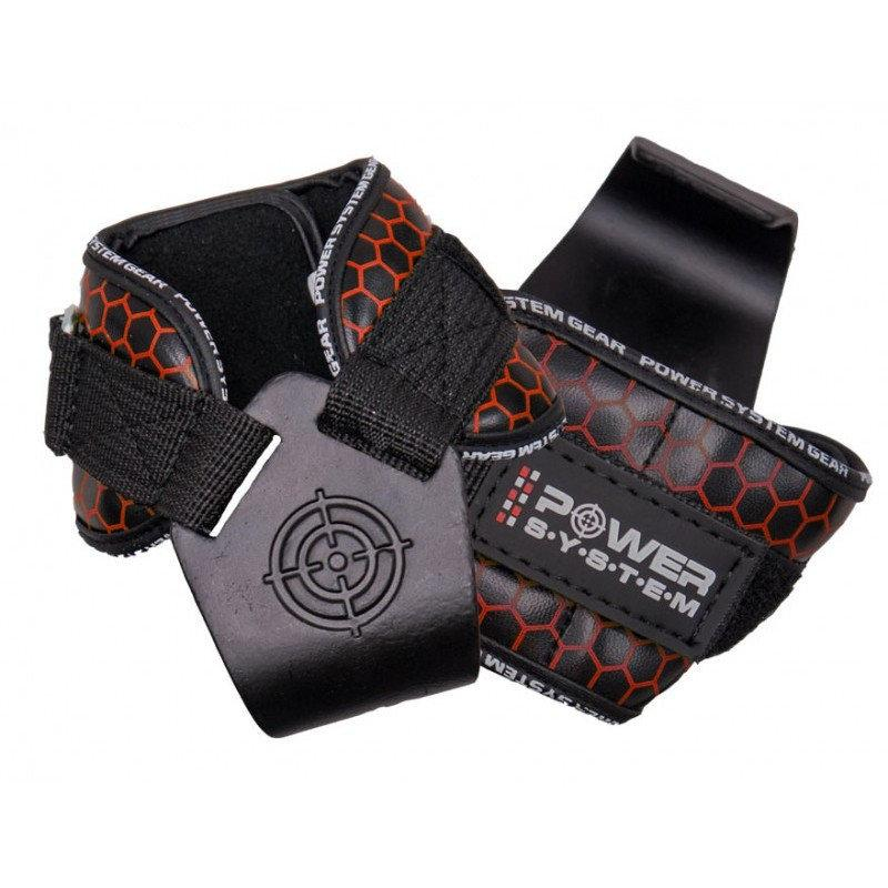 Гаки для тяги на зап“ястя Power System PS-3360 Hooks V2 Black/Red L