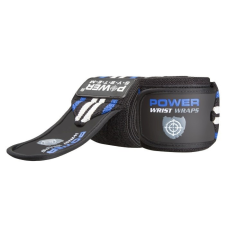 Кистьові бинти Power System PS-3500 Wrist Wraps  Blue/Black
