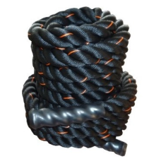 Канат для кросфіту Power System Battle Rope PS-4047 Black/Orange
