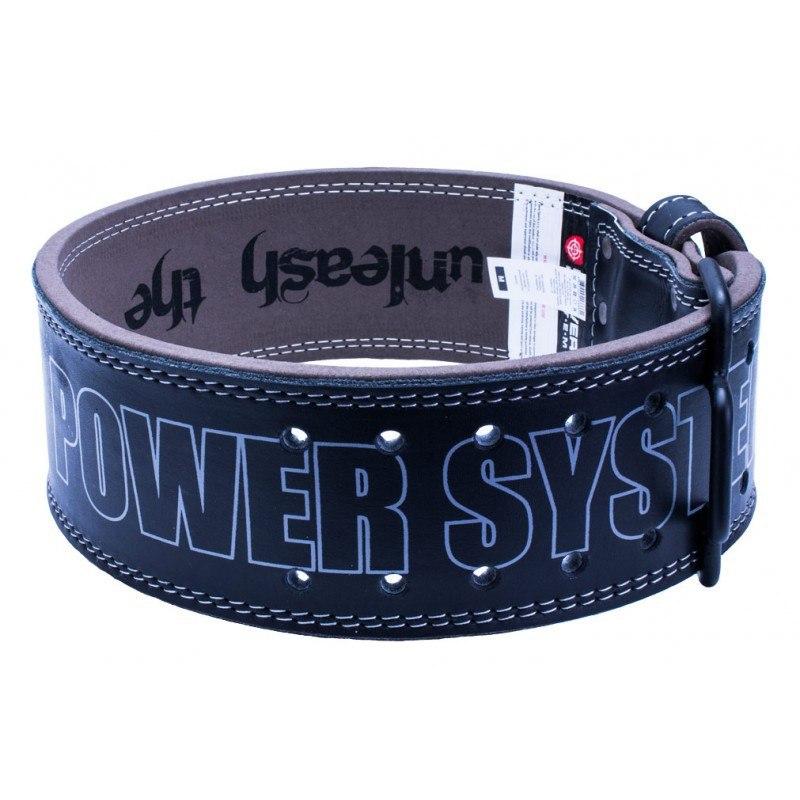 Пояс для пауерліфтингу Power System PS-3830 Power Beast шкіряний Black/Brown XL