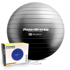 М“яч для фітнесу (фітбол) Power System PS-4018 Ø85 cm PRO Gymball Black