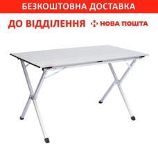 Складаний стіл з алюмінієвої стільницею Tramp Roll-120 (120x60x70 см) TRF-064