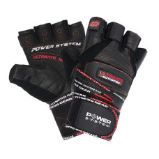 Рукавички для фітнесу Power System PS-2810 Ultimate Motivation Black/Red Line S