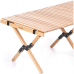 Стіл розкладний дерев“яний Naturehike NH19JJ009, світле дерево, великий