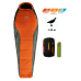 Спальний мішок Tramp Fjord Long кокон лівий orange/grey 225/80-55 (-0/-5/-20°С) (UTRS-049L)