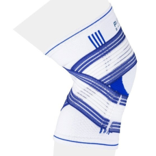 Наколінник Power System PS-6008 Knee Support Pro Blue/White (1шт.) L/XL