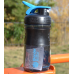 Шейкер спортивний (пляшка) BlenderBottle SportMixer Flip 20oz/590ml Black/Cyan