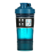 Шейкер спортивний BlenderBottle ProStak 22oz/650ml з 2-ма контейнерами Navy