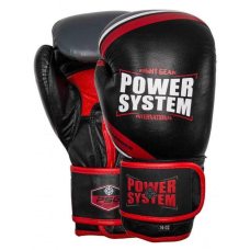 Боксерські рукавиці Power System PS 5005 Challenger Black/Red 10 унцій