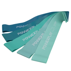 Фітнес-резинки набір із 5 шт. PowerPlay 4113 Зелені