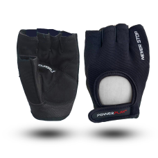 Рукавички для фітнесу PowerPlay 9077 Never Stop чорно-червоні XL