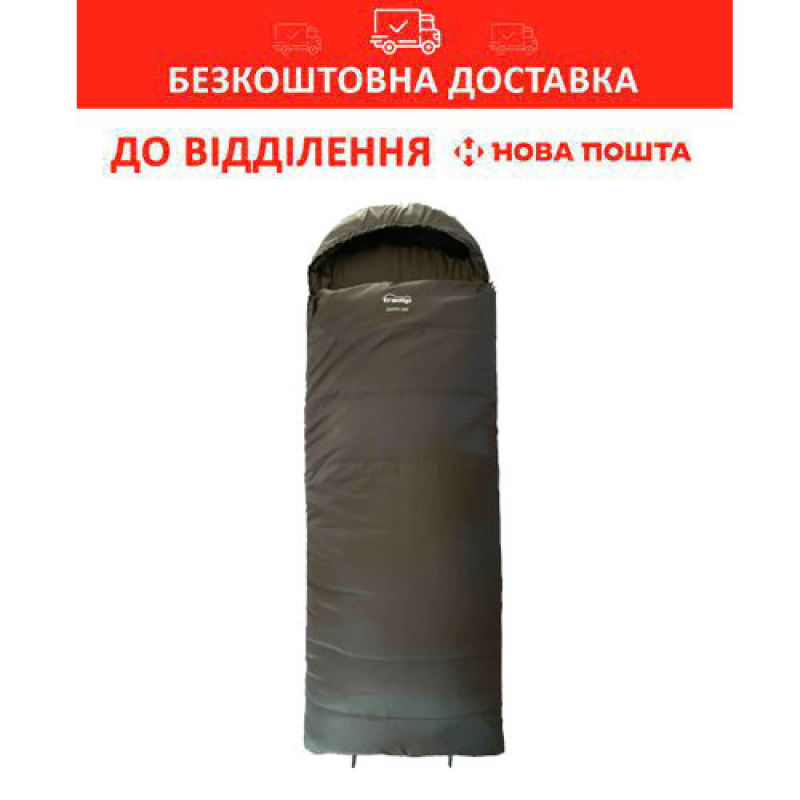 Спальний мішок Tramp Shypit 200 Regular ковдра з капюш праий olive 220/80 (+10/+5/-5°С) (UTRS-059R-R)