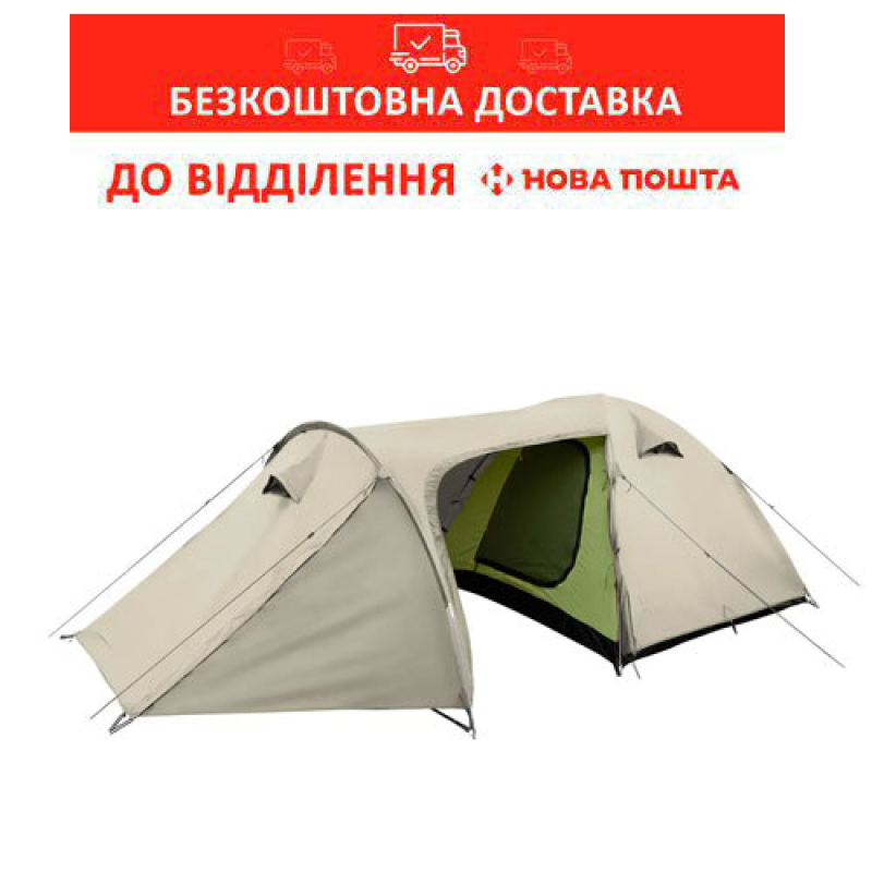 Тримісний туристичний намет Tramp Lite Twister 3 пісочний (UTLT-024-sand)