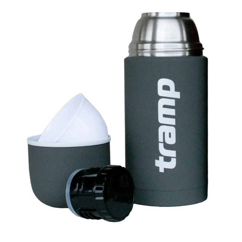 Термос Tramp Soft Touch 0,75 л сірий (TRC-108-grey)