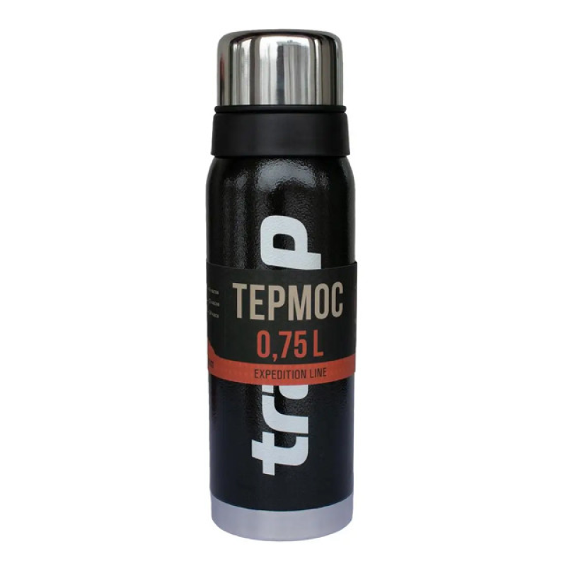 Термос Tramp Expedition Line 0,75 л Чорний TRC-031-black (UTRC-031-black)