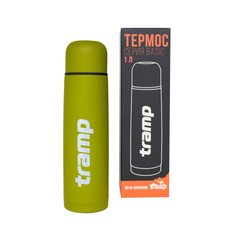 Термос Tramp Basic 1 л Оливковий (TRC-113-olive) (UTRC-113-olive)