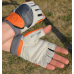 Рукавички для фітнесу MadMax MFG-850 Crazy Grey/Orange XL