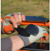 Рукавички для фітнесу MadMax MFG-850 Crazy Grey/Orange L