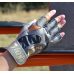 Рукавички для фітнесу MadMax MFG-921 Voodoo Light grey/orange M