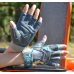 Рукавички для фітнесу MadMax MFG-921 Voodoo Mid grey/light blue S