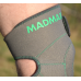Наколінник MadMax MFA-295 Zahoprene Universal Knee Support Dark Grey/Green (1шт.)